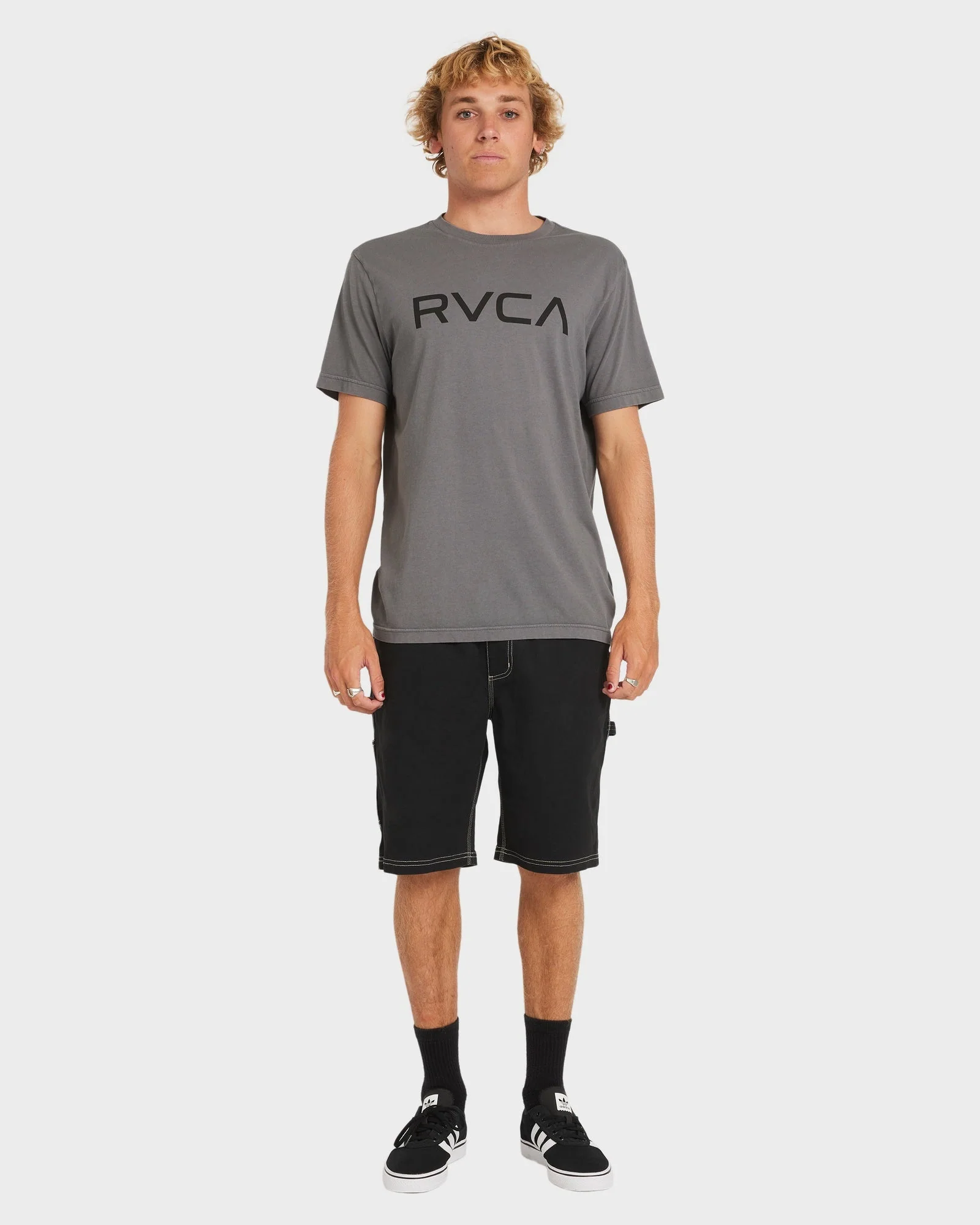 Mens Big Rvca T-Shirt - Image 5