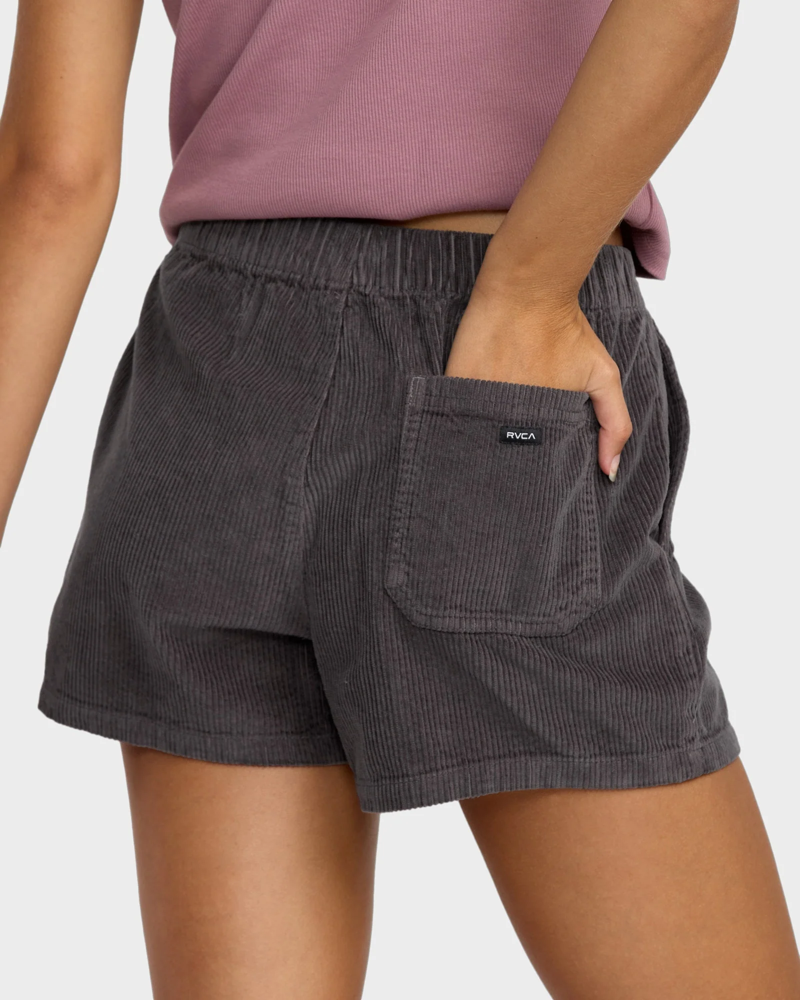 Womens Daylight Elastic Waist Shorts - Image 5