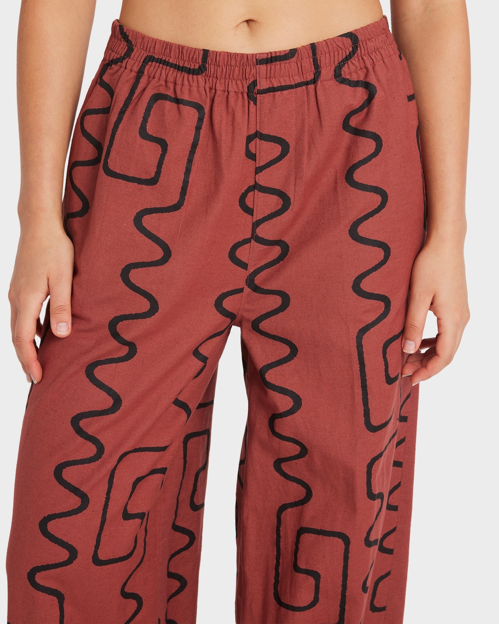 Womens Farlow Elastic Waist Pants - Image 5