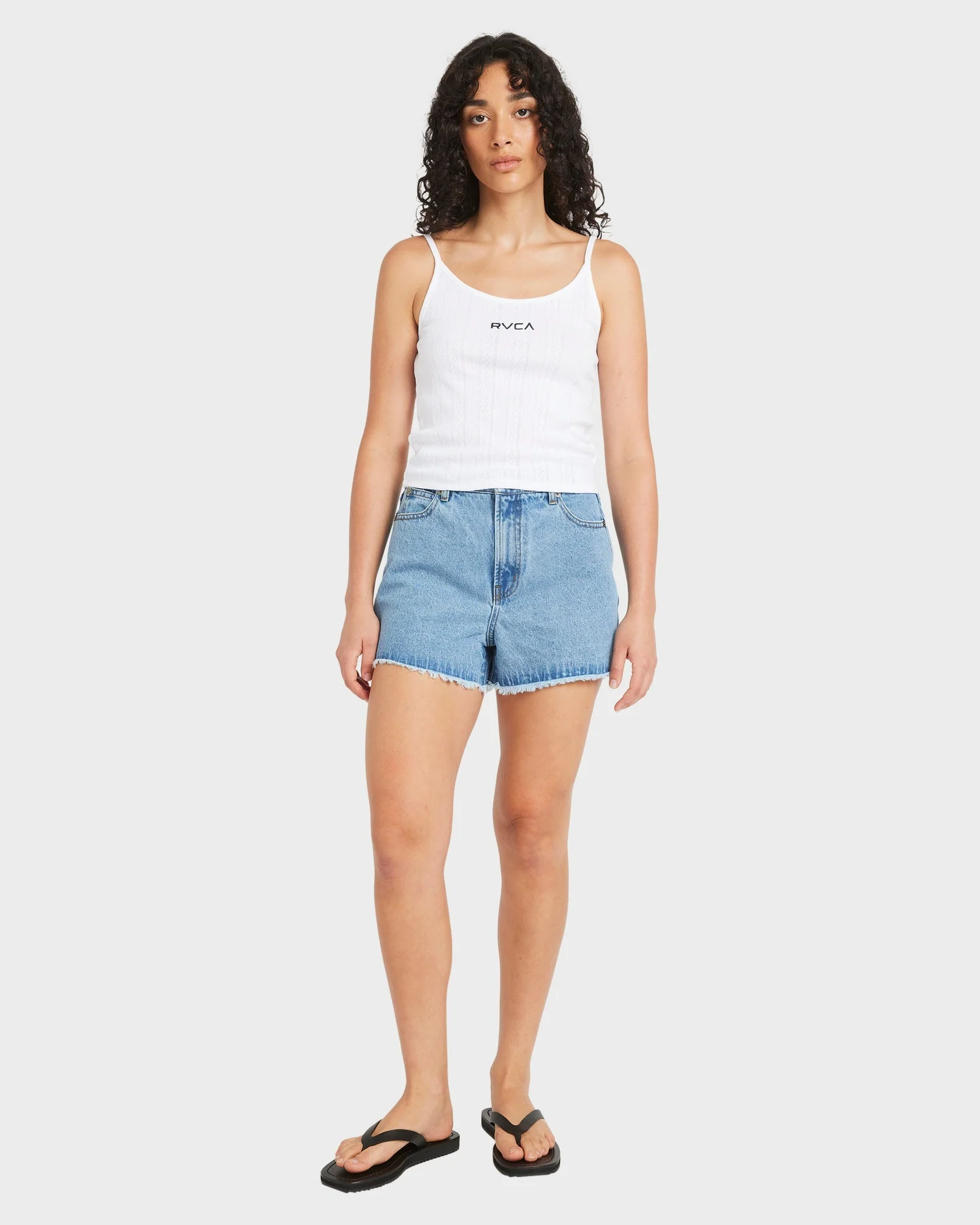 Womens Pacific Denim Shorts - Image 8