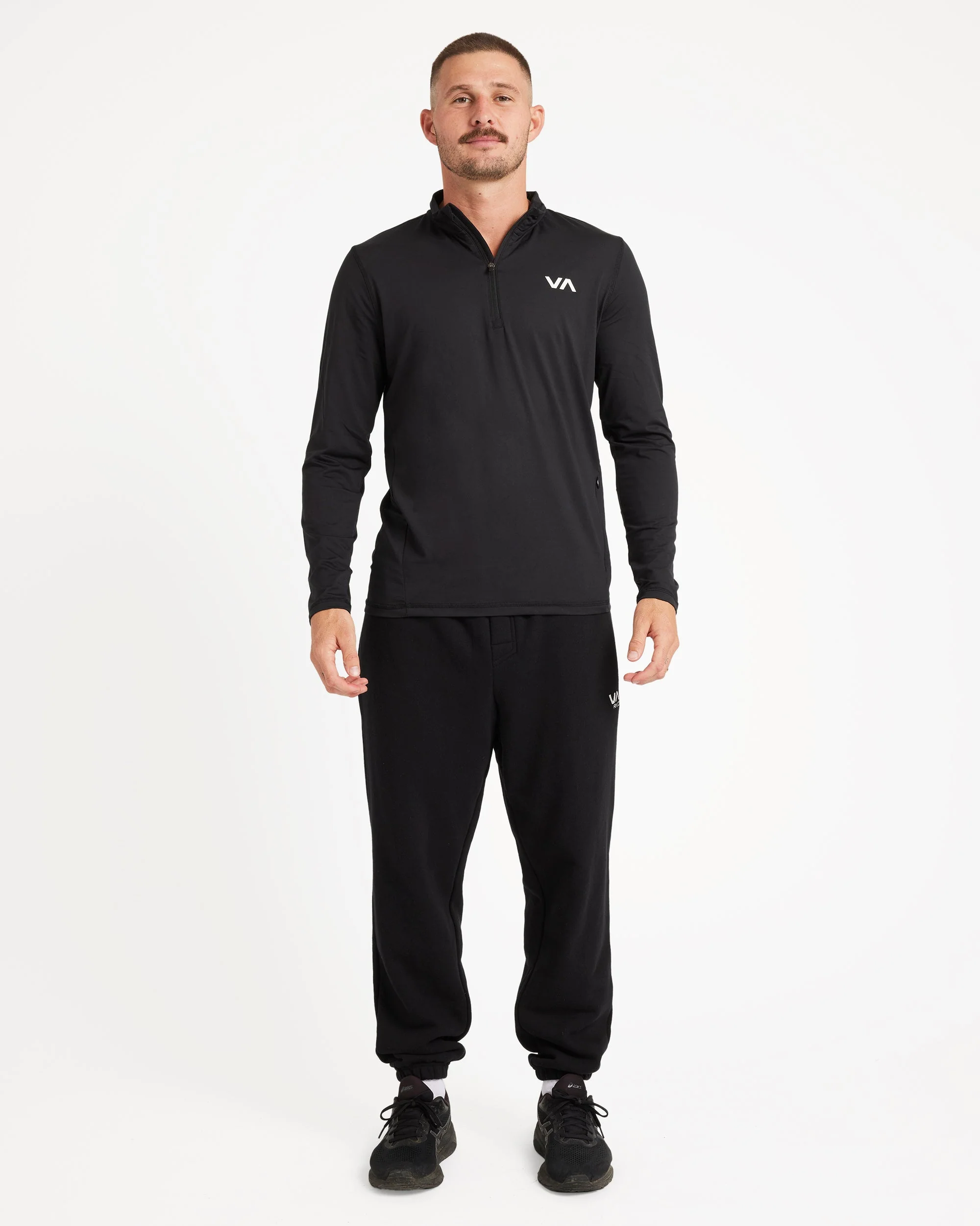 Mens Sport Vent Long Sleeve Half Zip - Image 5