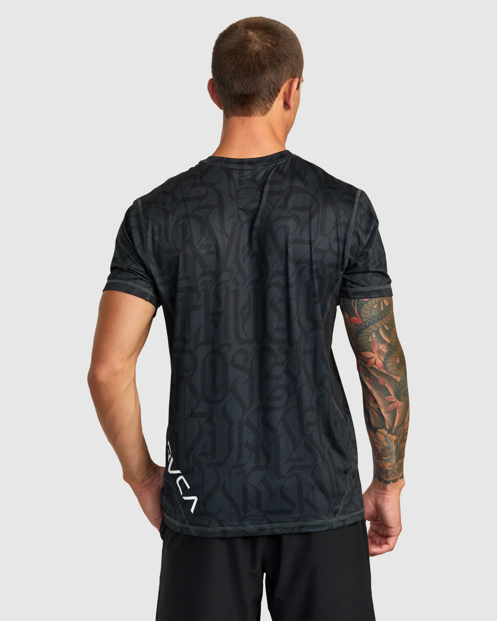 Thug Rose Sport Vent Performance Short Sleeve Top - Image 3