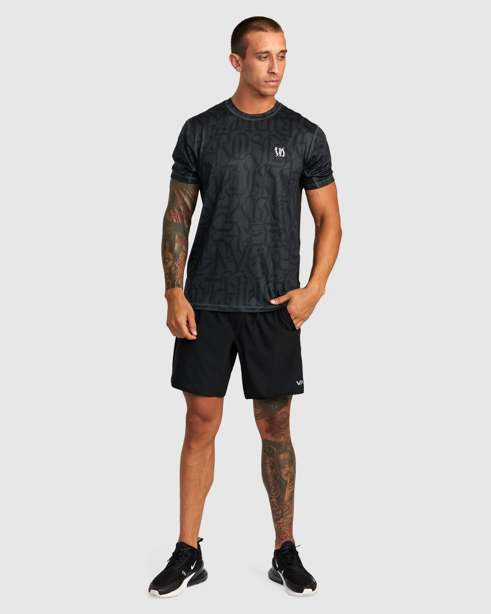 Thug Rose Sport Vent Performance Short Sleeve Top - Image 7