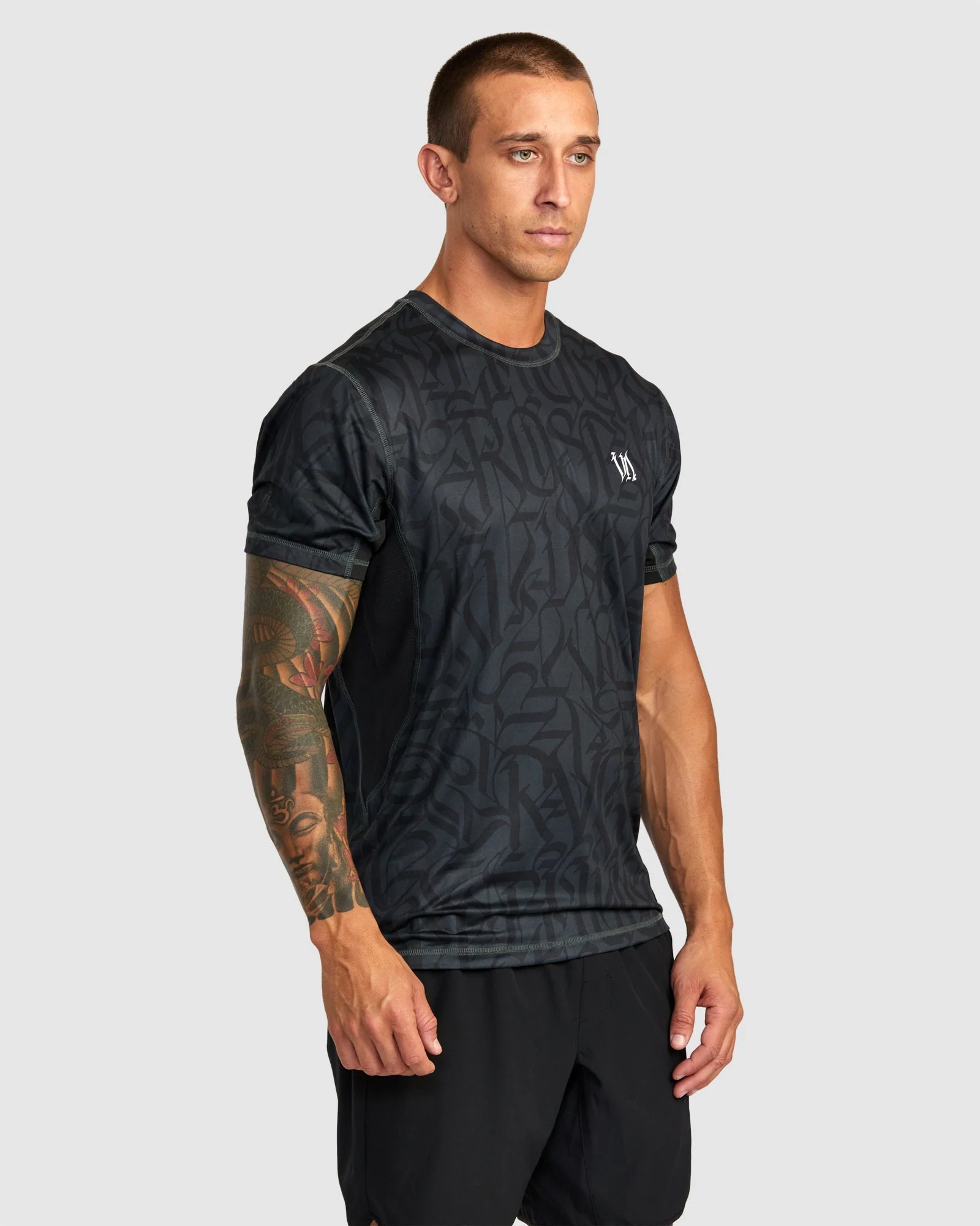 Thug Rose Sport Vent Performance Short Sleeve Top - Image 8