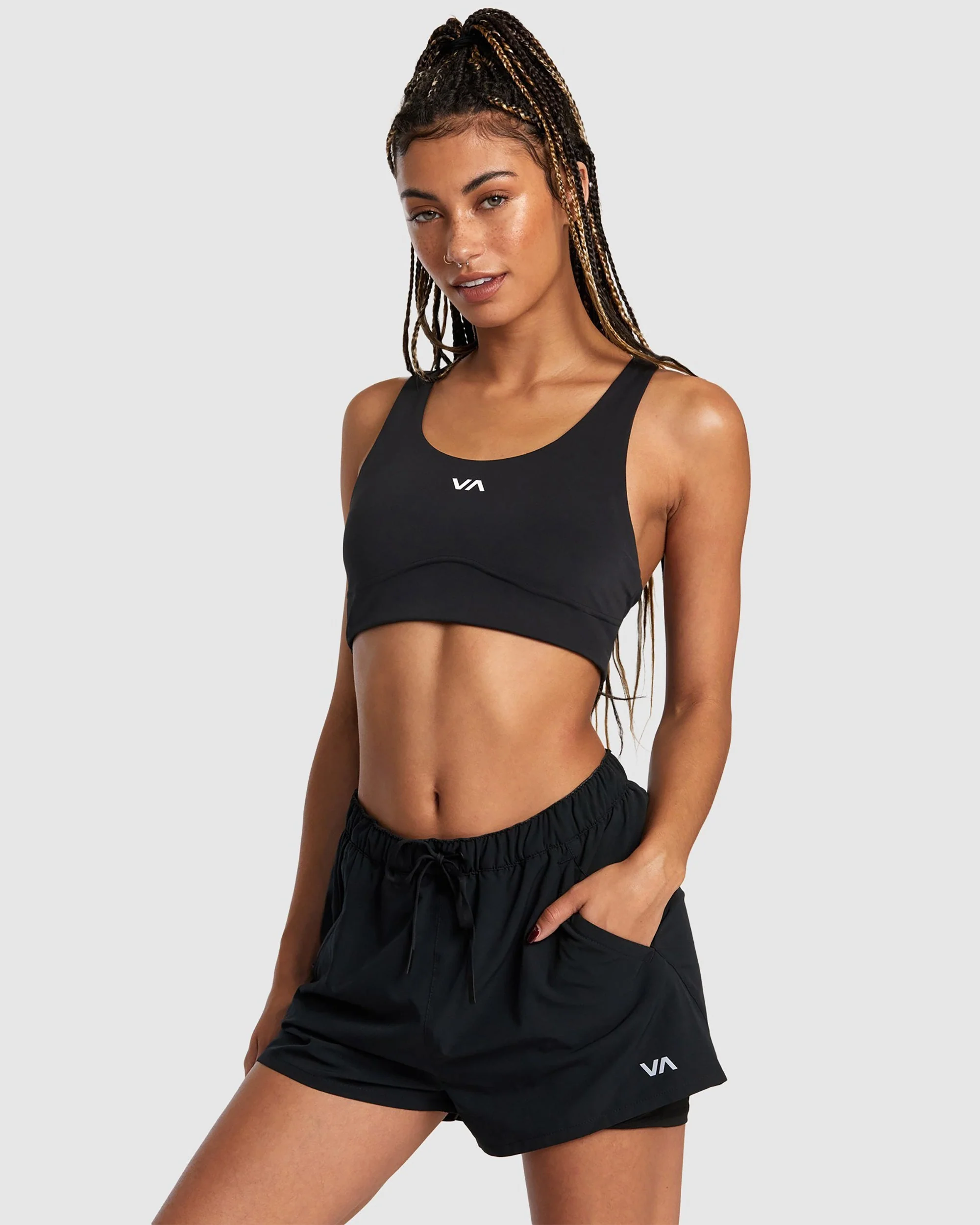 Womens VA Essential Mid Support Bra - Image 6