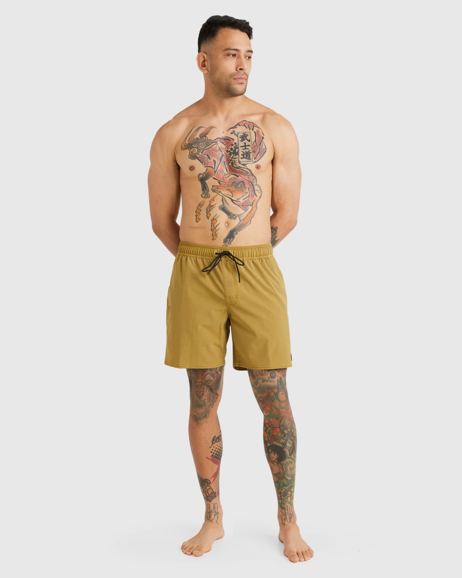 Mens VA Pigment 17" Elastic Boardshorts - Image 5