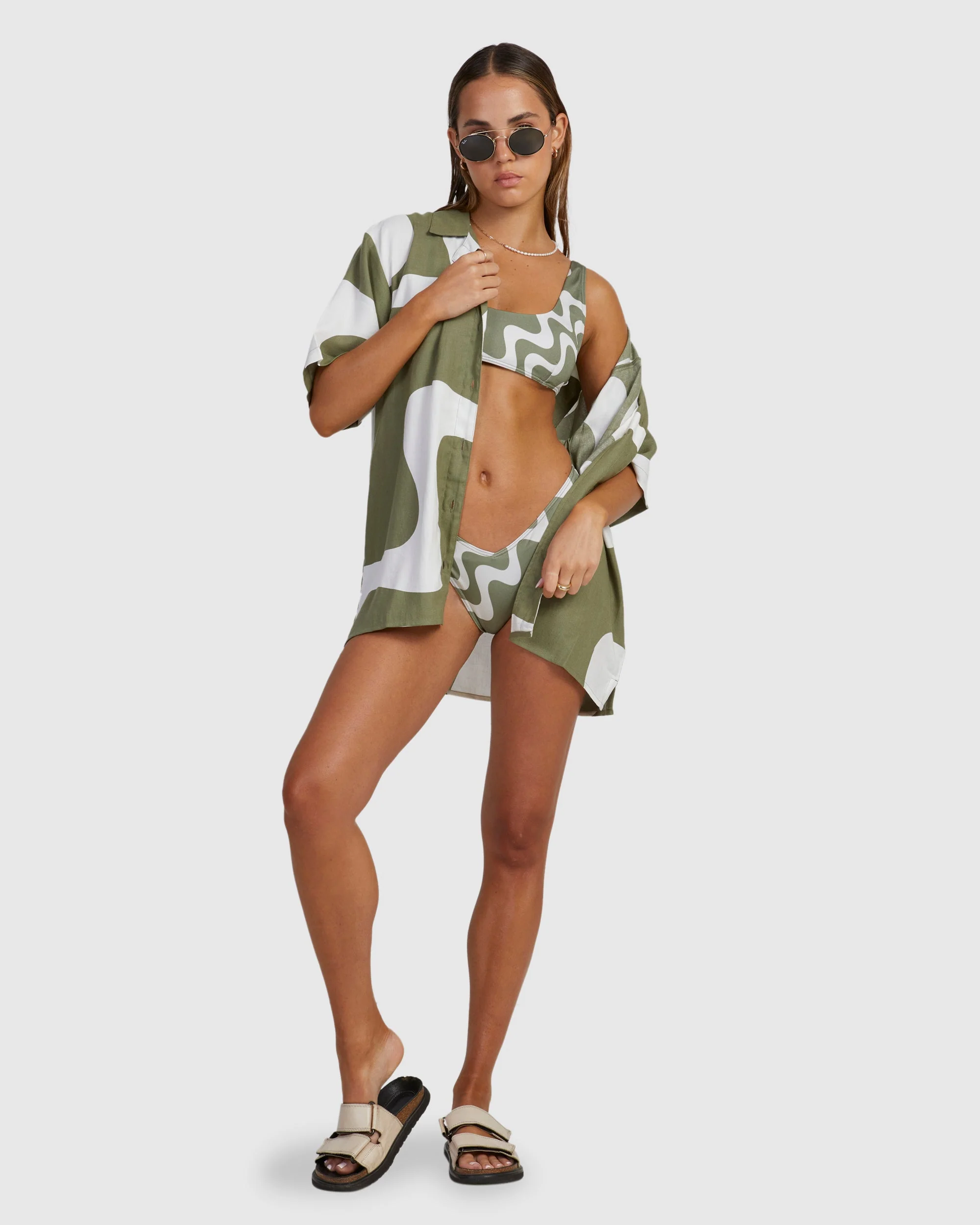 Waves Scooped Bralette Bikini Top - Image 5